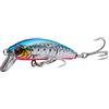 Savage Gear Gravity Minnow 50F - Esca galleggiante e affondante in acqua salata per sgombri, spigole e orate, esca leggera e da lancio per la pesca ai predatori, bagliore bianco cristallo 5 cm