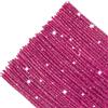 TOAOB THE ONE AND ONLY BABY TOAOB 200 Pezzi Scovolini Ciniglia Steli per Lavoretti Rosa Scuro 30 cm Glitter Bastoncini Decorativi Pipe Cleaner per Artigianato Decorazion Fai da Te Decorazione Arte