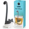 OTOTO - Infusore per tè a forma di gatto - Filtro per tè in silicone, senza BPA, lavabile in lavastoviglie, filtro per tè riutilizzabile per tè caldo e freddo
