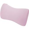 HOTUT Cuscino Lombare Dormire,Lumbar Support Pillow per Letto e Sedia,Cuscino Lombare Letto in Memory Foam per Chi Dorme Sul Fianco, Sulla Schiena e Sullo Stomaco(Rosa)