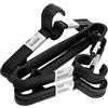 Ikea SPRUTTIG - Grucce appendiabiti leggere, in plastica, 39 cm, 30 pezzi, colore: nero