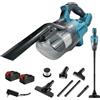 TECKZOON Aspiratore Portatile a Batteria, 16000Pa Aspirapolvere Senza Fili con 4 Ugelli e 0,7L Polvere, per Legno, Moquette, Peli, Auto (Inclusa 2 Batteria e Caricabatterie)