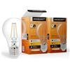 SINCELIGHT Lampadina LED Crepuscolo-Alba 4.2W, Retro Vintage, Accensione/Spegnimento Automatico in Base alla Luce Diurna, Luce Notturna Esterna dal Tramonto all'Alba, Bianco Caldo 2700K, 2 Pezzi