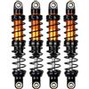 INJORA RC Ammortizzatori 4pcs RC Shock Absorber RC Damper Set per 1/10 RC Crawler Car Axial SCX10 90046 AXI03007 TRX4 TRX6 (80mm)