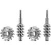 INJORA Set di Ingranaggi a Vite Senza Fine Assi RC 2/13T per 1/30 Axial SCX30
