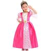 Sincere Party Costume da principessa medievale rosa per bambina con diadema 5-6 anni