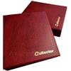 COLLECTOR Album di Monete con Custodia da Collezione, per Monete di Medie Dimensioni €1 €2 - con Diverse Pagine munite di divisori con Elenco - Album con Etui per 280 Monete Rosso