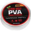Fox Edges PVA Mesh Refill Slow Melt - Tubo in PVA per sistema Fox Mesh System, rete idrosolubile per la pesca alla carpa, rete di alimentazione, dimensioni: 25 mm Narrow