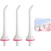 Zerabidpro 3 Pezzi Punte di Ricambio per Idropulsore Dentale Compatibili con Oralfree, Nicwell, Nicefeel, Coslis, Insmart, Mospro, Zerhunt - Ugelli a Getto in Materiale ABS Durevole, Colore Bianco