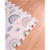 FAMILY NATION Tappeto Gioco Puzzle Montessori Family Nation Rainbow - 175x117cm - dalla Nascita