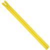 Aerzetix - Set di 8 Cerniere Lampo a Spirale N°5 40cm separabili con cursore - in Metallo Nylon Poliestere - Colore Giallo - per Cucito Artigianato creazioni Tessili