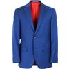 Suitsupply Sienna Blazer Uomo UK36R Blu In Lana Super 140 Bottoni