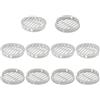 M METERXITY 10 Pcs Prese Di Aereazione rotondo Da Soffitto, 60mm/2.4 Pollici Griglie Di Aereazione In Plastica Coperture Di Aereazione rotondo Per Bagno Casa [Grigio Chiaro]