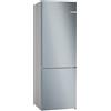 Bosch Serie 4 KGN492LDF Frigorifero Combinato da libera installazione 203 x 70 cm Metal look Classe D GARANZIA ITALIA
