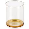 Ichendorf Milano Tumbler Ambra, Collezione Fondale, 35 cl, Vetro Borosilicato, Fatto a Mano