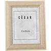 DRW Set di 12 Portafoto Vari in Tessuto e DM con Display da 15 x 20 cm in Beige 20 x 15 x 1,5 cm