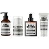 Bali Gents by Hank Ge Bali GENTS Skincare Set - 4 pezzi per la cura del viso da uomo con Face Wash, Face Cream, Hydra Aqua Gel & Beard Oil, pulizia, idratazione e cura