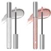Hppsctink 2pcs Rossetti liquidi, 2.4g Rossetti Bianco argento e 2.4g Rossetti Rosa chiaro, Smalto labbra antiaderente,Colore a lunga durata,lipsticks