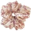 Wambere 3 elastici per capelli grandi Scrunchies, morbidi elastici in seta di alta qualità, oversize, per donne e ragazze, in raso, per ragazze e donne, viola