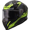 LS2 Casco FF811 VECTOR 2 CARBON SAVAGE Giallo LS2