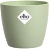 Elho Brussels Round 18 - Vaso per Interno - 100% Plastica Riciclata - Ø 18.3 x H 16.8 cm - Sorbet Green