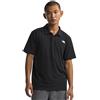 THE NORTH FACE - Polo da Avventura Uomo in Tessuto FlashDry-XD, Asciugatura Rapida e Materiali Riciclati-TNF Black, L