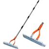 XJJAUGKLY Rastratello con manico 177cm, rastrello da giardino rimovibile e regolabile, scarificatore per prato per rimuovere erba morta, scarificatore manuale per giardino, cortile, prato e lavorazione del