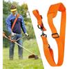letcdfer Tracolla per decespugliatore, tracolla in nylon, tracolla regolabile, decespugliatore singolo, per decespugliatore e decespugliatore