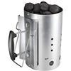 LOKHING starter a carbone con manico di sicurezza per Weber 7416, barbecue ad avvio rapido per campeggio e griglia, colonna di combustione 30cm H, 19cm di diametro, compatto e durevole,Weber accessori