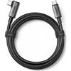 UGREEN Cavo USB Ugreen US551 per occhiali USB-C-USB-C 60W 3A 5Gb/s 5m Nero [6957303896295]