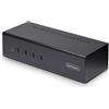 StarTech Switch KVM Dual Monitor DisplayPort StarTech 4 Porte, 4K 60Hz, Hub USB 2x 5Gbps