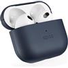 Epico Custodia in pelle Epico per Airpods 4/4 (ANC) - blu