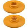 X AUTOHAUX 2pcs 5.31 Pollice Sospensione Posteriore Bump Stop per Chevrolet No.13330714