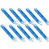 VEQENMOT 10pcs Luce di Posizione Laterale blu - Luci di posizione laterali impermeabili a 9 LED 12-24 V per rimorchio Camion, camper, barca, camper, furgone - Luci di ingombro anteriori/posteriori