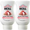 Reàl Infused Exotics, Lychee, 500 ml, Sciroppo di Lychee Sudafricano, Vegano e Gluten Free, Squeeze Bottle, Ideale per Cocktail, Mix Tropicali, Dessert e Bevande (Confezione da 2)