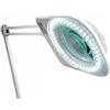 jmts Lampada LED professionale da 9 W, con lente in vetro da 150 mm, ingrandimento 2,25x e 90 LED, 5 diottrie