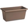 STEFANPLAST - Fioriera Rettangolare Linea Mediterraneo Tortora 100 cm - h40x100x45 cm