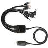 Socobeta Cavo di Programmazione USB 8 in 1 Multifunzione Compatibile con /QuanShengcn/Tyt/ Radio