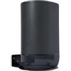 shinar Supporto da parete in metallo compatibile con Sonos Move 1/2, supporto per accessori compatibile con Sonos Move 1/2 Supporto da parete max. 12 kg (Nero)