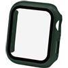 OcioDual Custodia Protettiva Compatibile con Apple Watch Series 4/5/6 SE 40 mm I Ultra Sottile a Protezione Completa, Resistente ai Graffi e Alle Cadute-Verde Scuro