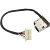 Gintai DC Power Jack con Cavo per HP 15-AC 15-AF 15-AY 15-BA Series 15-ba104na 15-ba144na 15-ba Series 799736-T57 CBL00672-0100