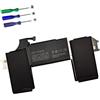 CYDZ® A1965 Batteria per laptop per MacBook Air 13 13.3 A1932 (fine 2018 2019) A2179 (inizio 2020) Versione EMC 3302 EMC 3184 MacBookAir8,1 8,2 9,1 e altro (11.4V 55Wh 4800mAh)