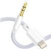layajia Cavo Aux per iPhone, Cavo i Phone Jack 3.5mm Audio, [Certificato MFi] Cable Aux Light-ning Adattatore Lightning Jack 3.5mm Compatibile con iPhone 14/13/12/11/Autoradio/Cuffie/Altoparlanti-1.2M