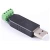 usangreen Adattatore seriale da USB a RS232, morsettiera a 4 pin, TXD, RXD, GND, VCC, Pinout con chip FTDI, supporta Windows XP/Android/Window7/8/10/Mac OS/Vista