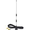 Bingfu Antenna RTL SDR Bibanda 978MHz 1090MHz 7dBi Base Magnetica SMA Maschio MCX per Ricevitore ADS-B Aviazione Radio Definito Software RTL SDR Ricevitore Sintonizzatore Dongle USB Stick