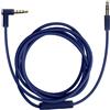 kwmobile Cavo Microfono Audio Compatibile con Beats Studio 3 / Solo 3 / Solo2 / Studio 2 / Studio 1 / Mixr Cuffie - Cavetto di Ricambio 140cm con Telecomando Jack 3.5mm blu scuro