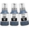 LAIPENG E102 Inchiostro Compatibile con T102 per ET-2700 ET-2750 ET-2751 ET-2756 ET-2850 ET-2851 ET-2856 ET-3700 ET-3750 ET-3850 ET-4750 ET-4850 ET-4856 ET-15000 Stampante (3 Nero)