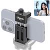 ULANZI MA33 Metallo Adattatore per Treppiede con Base Arca QR, Scarpe Fredde, Filettatura1/4, Girevole a 360° e 180°, Supporto per Telefono Treppiede, Accessori iPhone 16 Pro Max Smartphone Android
