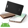 TDTOD Air Tracker Android Carta Wallet Tracker Thin 1.8MM,Smart Tracker Tag GPS Localizzatore Chiavi Compatibile con Trova Dispositivo(Solo Android) Bluetooth tracker per Portafogli, Passaporti (Nero)
