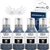 LCL Flacone di Inchiostro Compatible con 104 Nero Alta capacità Sostituzione per Epson ET-1810 ET-2710 ET-2711 ET-2714 ET-2720 ET-2721 ET-2726 ET-2810 ET-2811 ET-2812(4Pack)